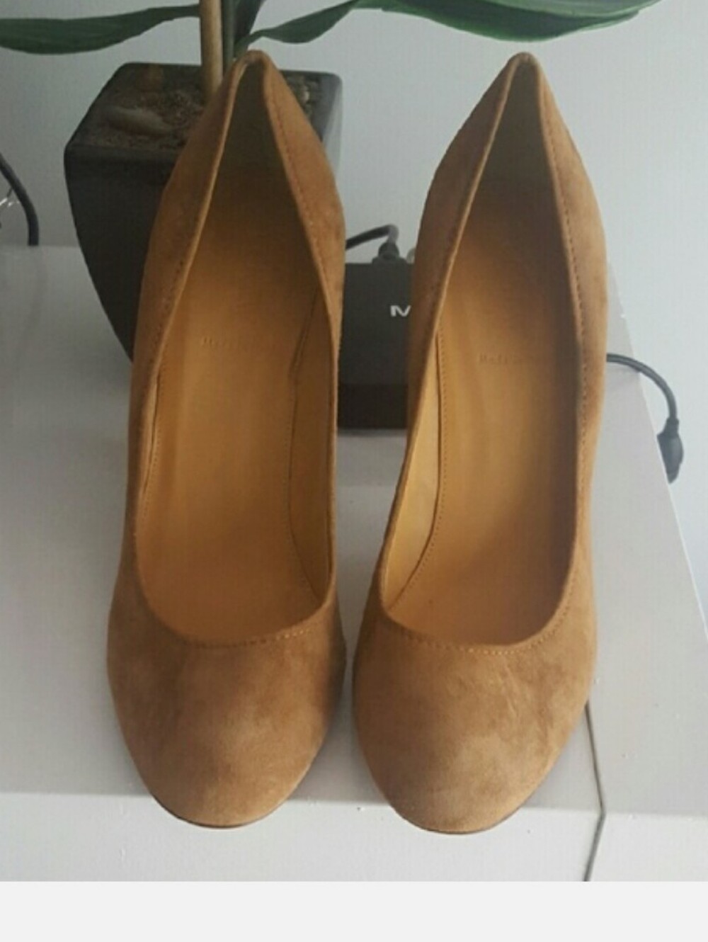 Classic Women's Suede High Heel Pump in Brown